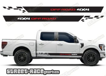 Ford F-150 racing stripes 018