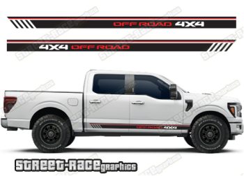 Ford F-150 racing stripes 022