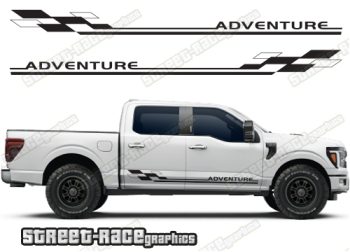 Ford F-150 racing stripes 024