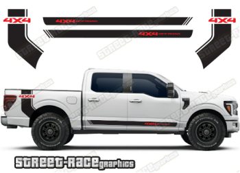 Ford F-150 racing stripes 025