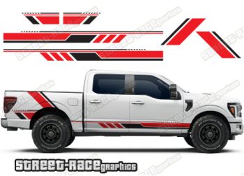 Ford F-150 racing stripes 026