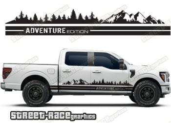 Ford F-150 racing stripes 028