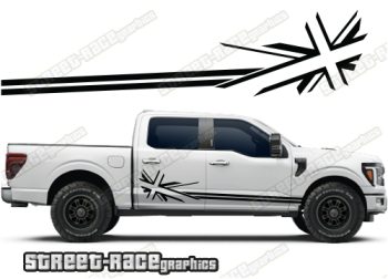 Ford F-150 racing stripes 035