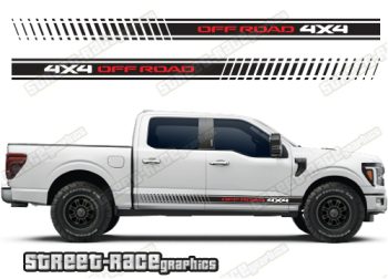 Ford F-150 racing stripes 036
