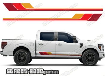 Ford F-150 racing stripes 041
