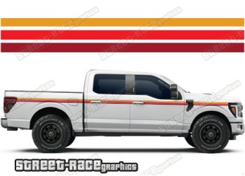Ford F-150 racing stripes 043