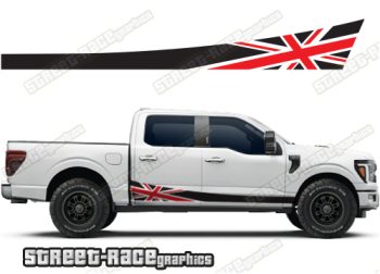 Ford F-150 racing stripes 045