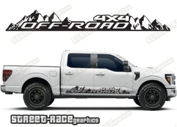 Ford F-150 racing stripes 046