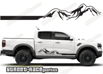 Ford Ranger racing stripes 004