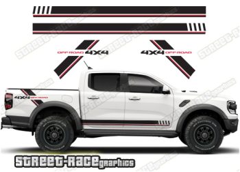 Ford Ranger racing stripes 009