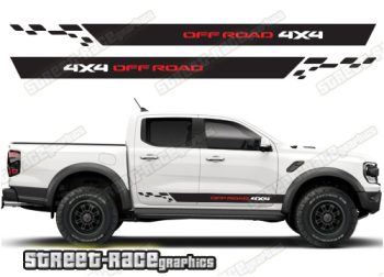 Ford Ranger racing stripes 018