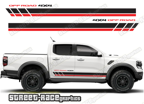 Ford Ranger racing stripes 020