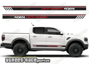 Ford Ranger racing stripes 022