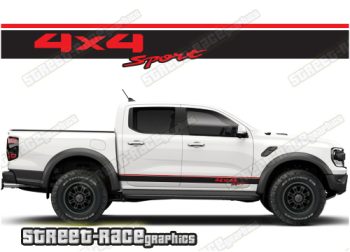 Ford Ranger racing stripes 023