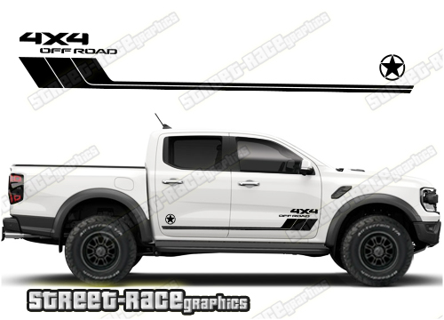 Ford Ranger racing stripes 034