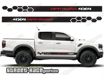 Ford Ranger racing stripes 044