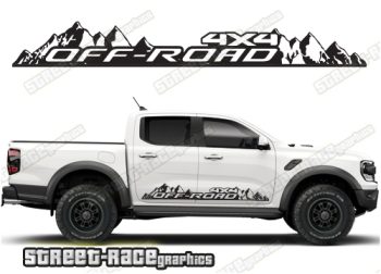 Ford Ranger racing stripes 046