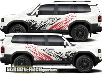 Toyota Land Cruiser 250 graphics 001 - mud splatter
