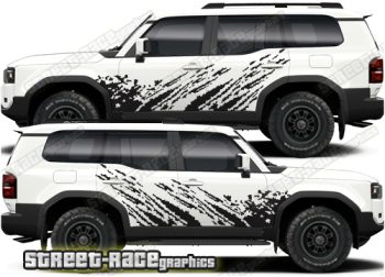 Toyota Land Cruiser 250 graphics 002 - mud splatter
