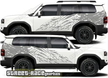 Toyota Land Cruiser 250 graphics 006 - mud splatter