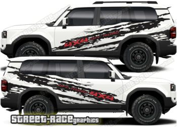 Toyota Land Cruiser 250 graphics 007 - ripped