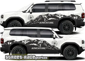 Toyota Land Cruiser 250 graphics 017 - Mountain adventure overland