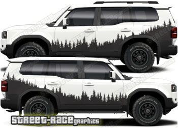Toyota Land Cruiser 250 graphics 023 - Forest overland