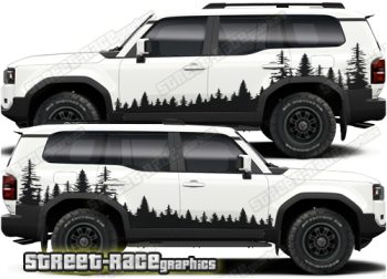 Toyota Land Cruiser 250 graphics 024 - Forest overland
