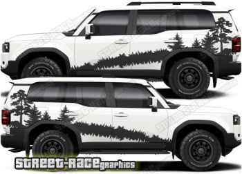 Toyota Land Cruiser 250 graphics 026- Forest adventure