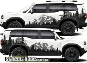 Toyota Land Cruiser 250 graphics 027 - Mountains