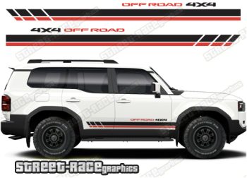 Toyota Land Cruiser 250 graphics 053 - racing stripes
