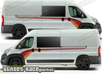 Ducato - Relay - Boxer camper van RETRO graphics 211