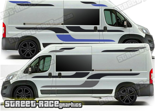 Ducato - Relay - Boxer camper van graphics 136