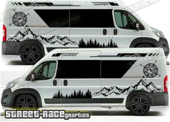 Ducato - Relay - Boxer camper van graphics 221