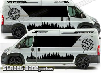 Ducato - Relay - Boxer camper van graphics 222