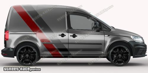 Anthracite & burgundy on a dark grey car